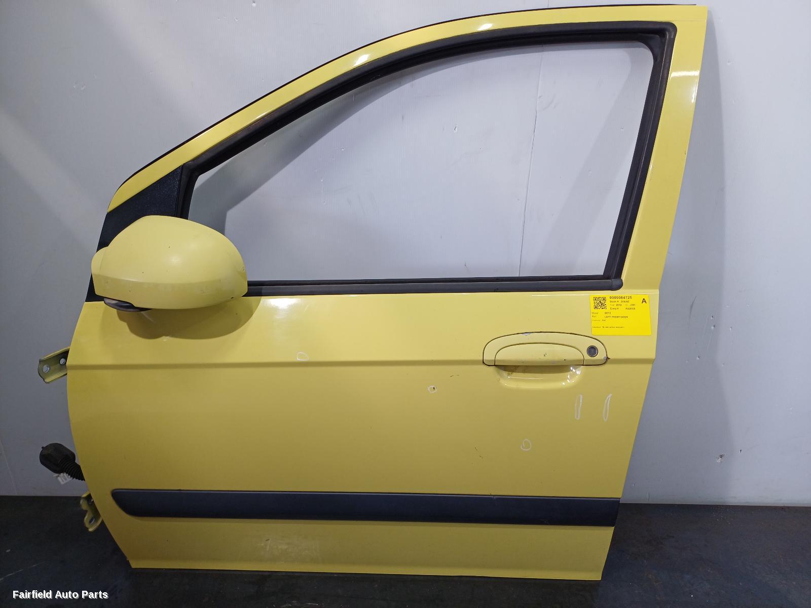 2002-2011 Hyundai Getz Left Front Door