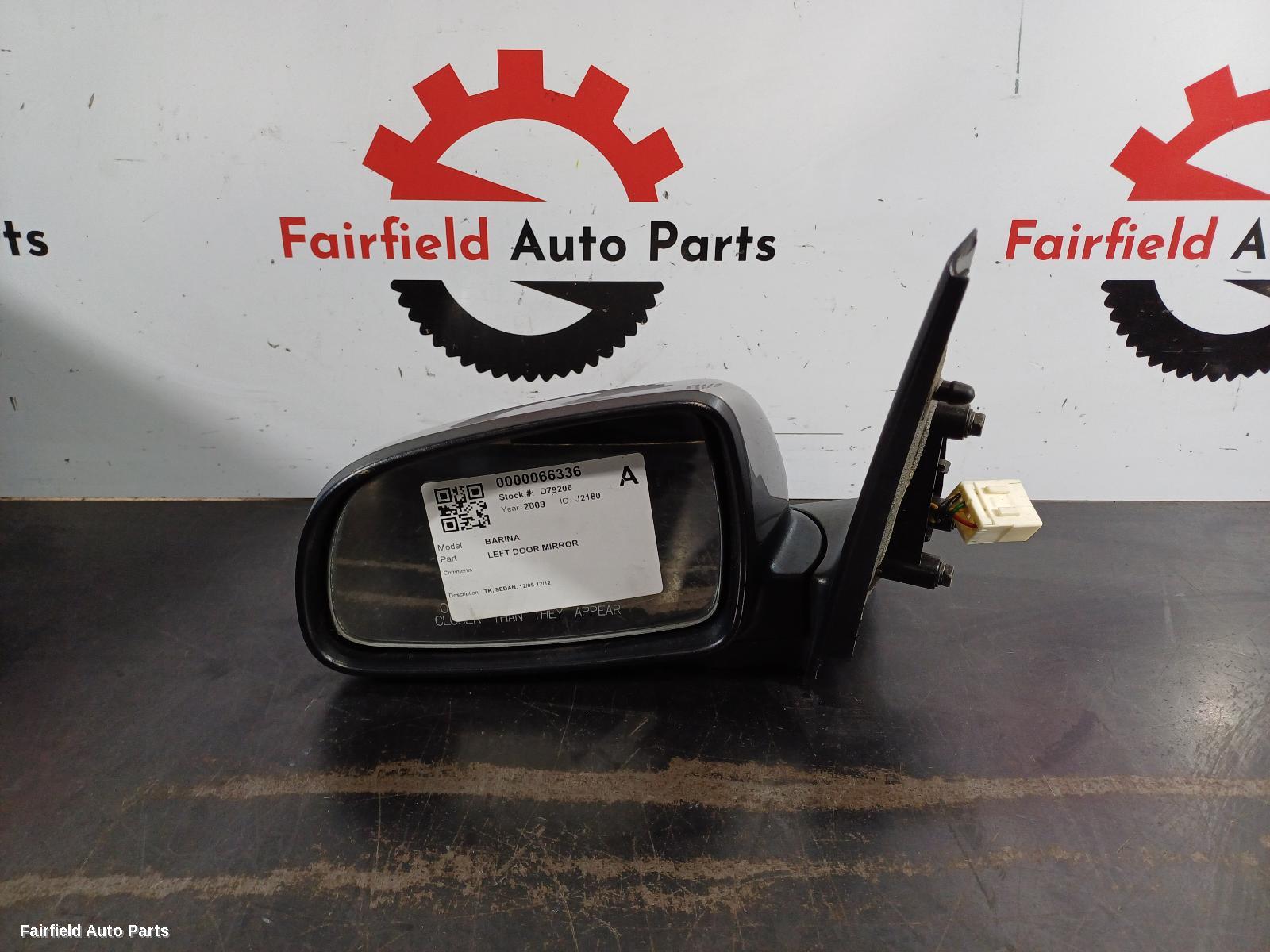 2005-2012 Holden Barina Left Door Mirror
