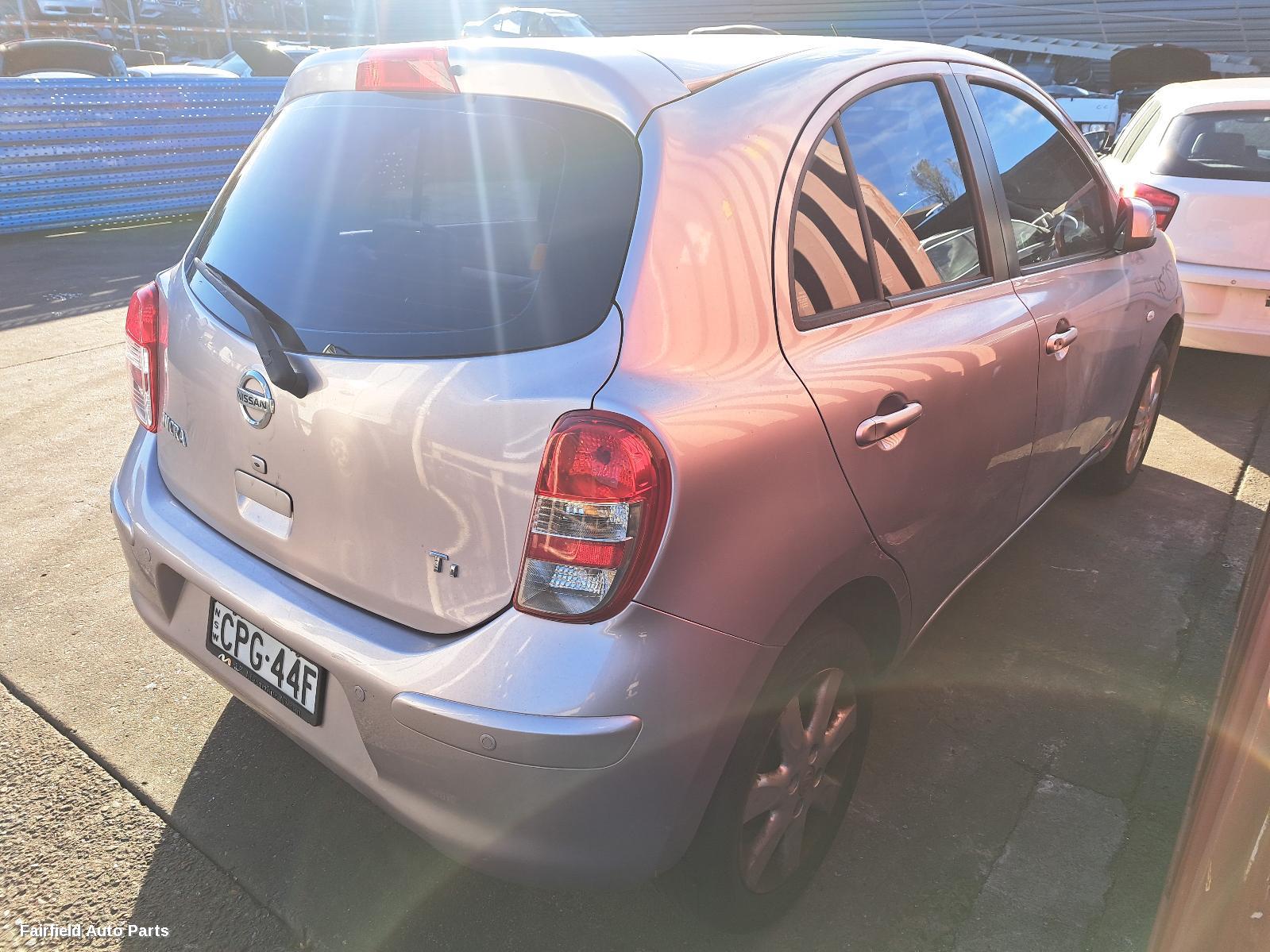 2012 Nissan Micra Steering Box Rack