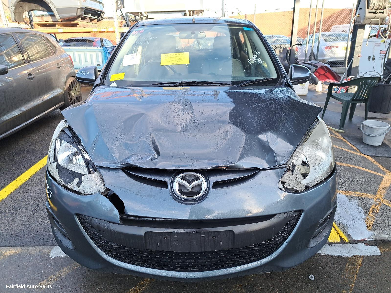 2012 Mazda 2 Left Rear Door Sliding