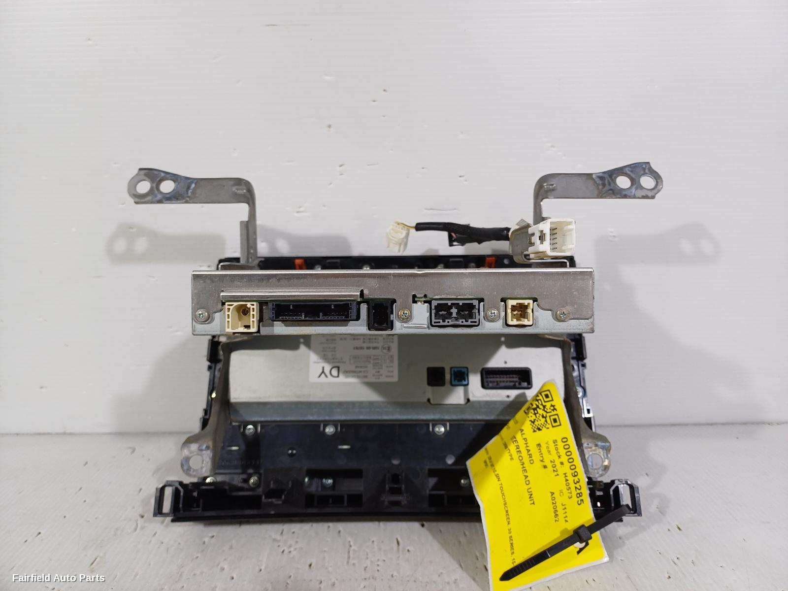 2015-2023 Toyota Alphard Radio Cd Dvd Sat Tv