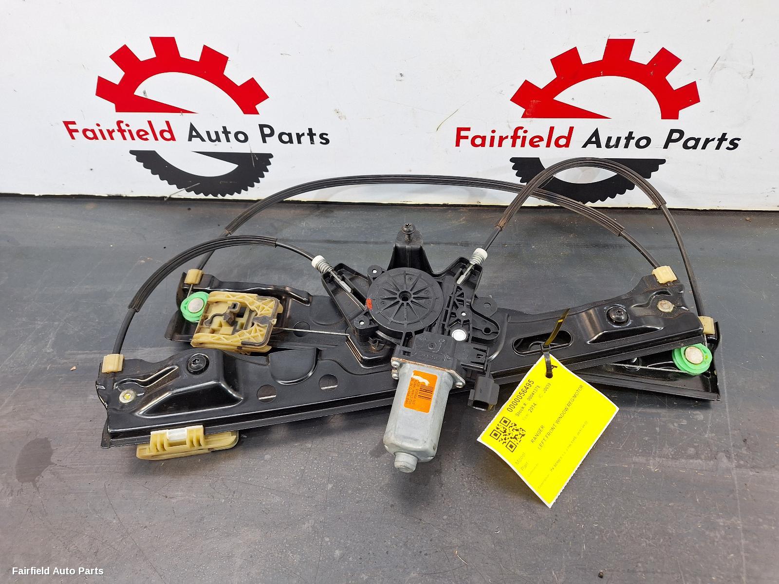 2011-2022 Ford Ranger Left Front Window Reg Motor