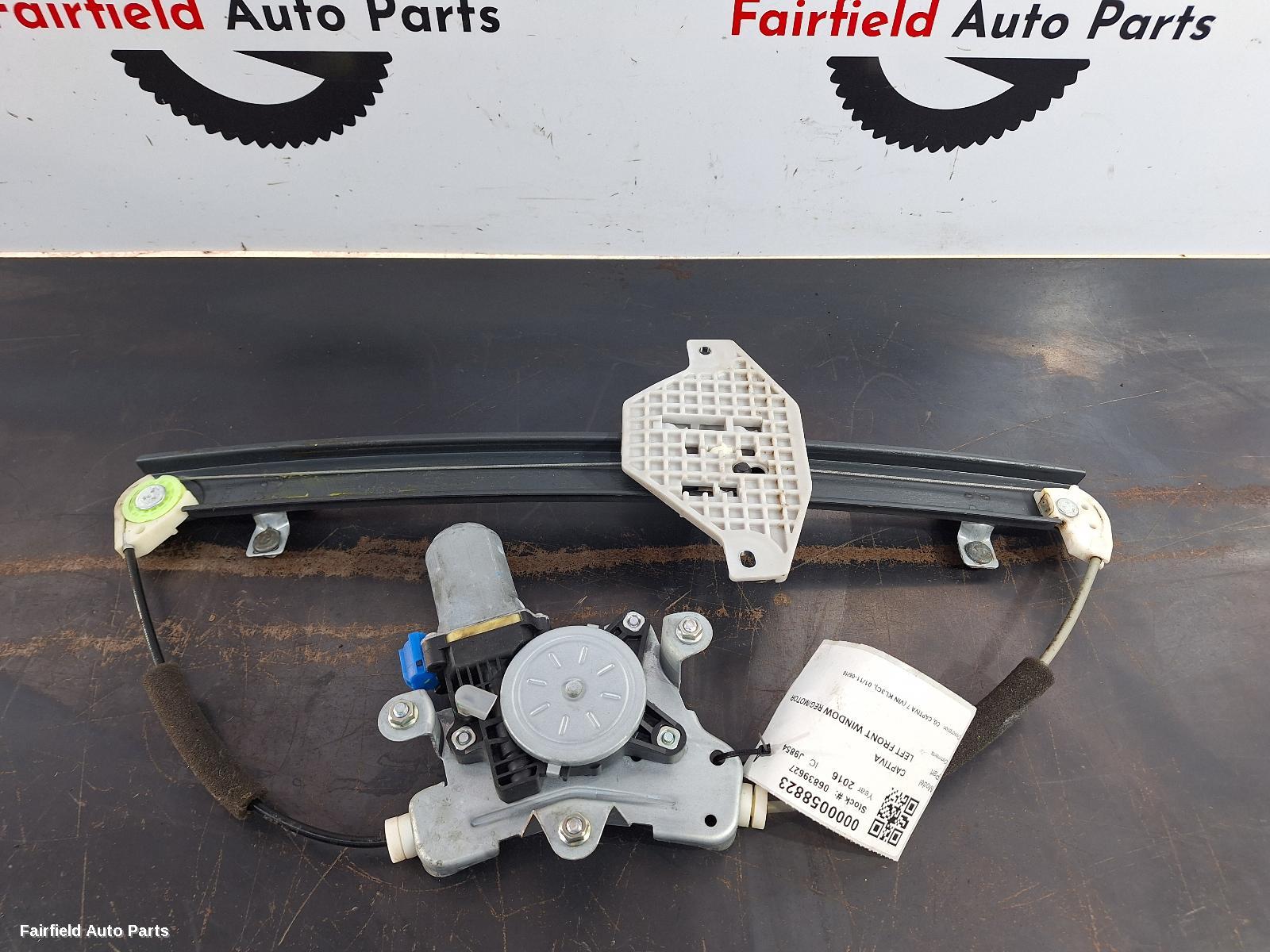 2011-2018 Holden Captiva Left Front Window Reg Motor