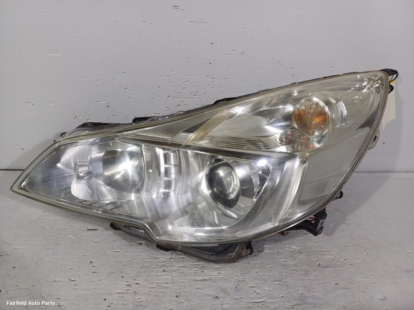 2012 Subaru Liberty Left Headlamp