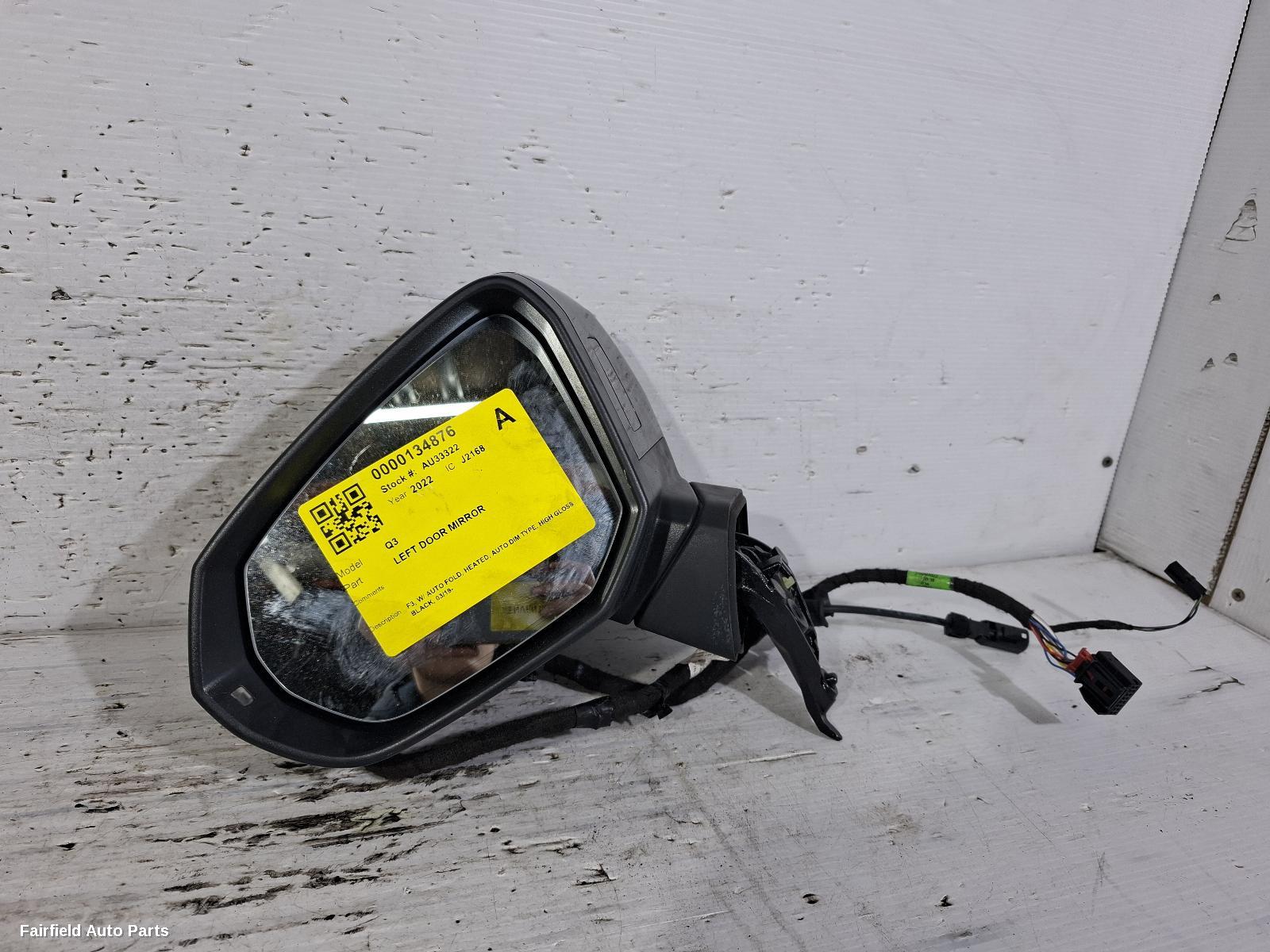 2019-2025 Audi Q3 Left Door Mirror