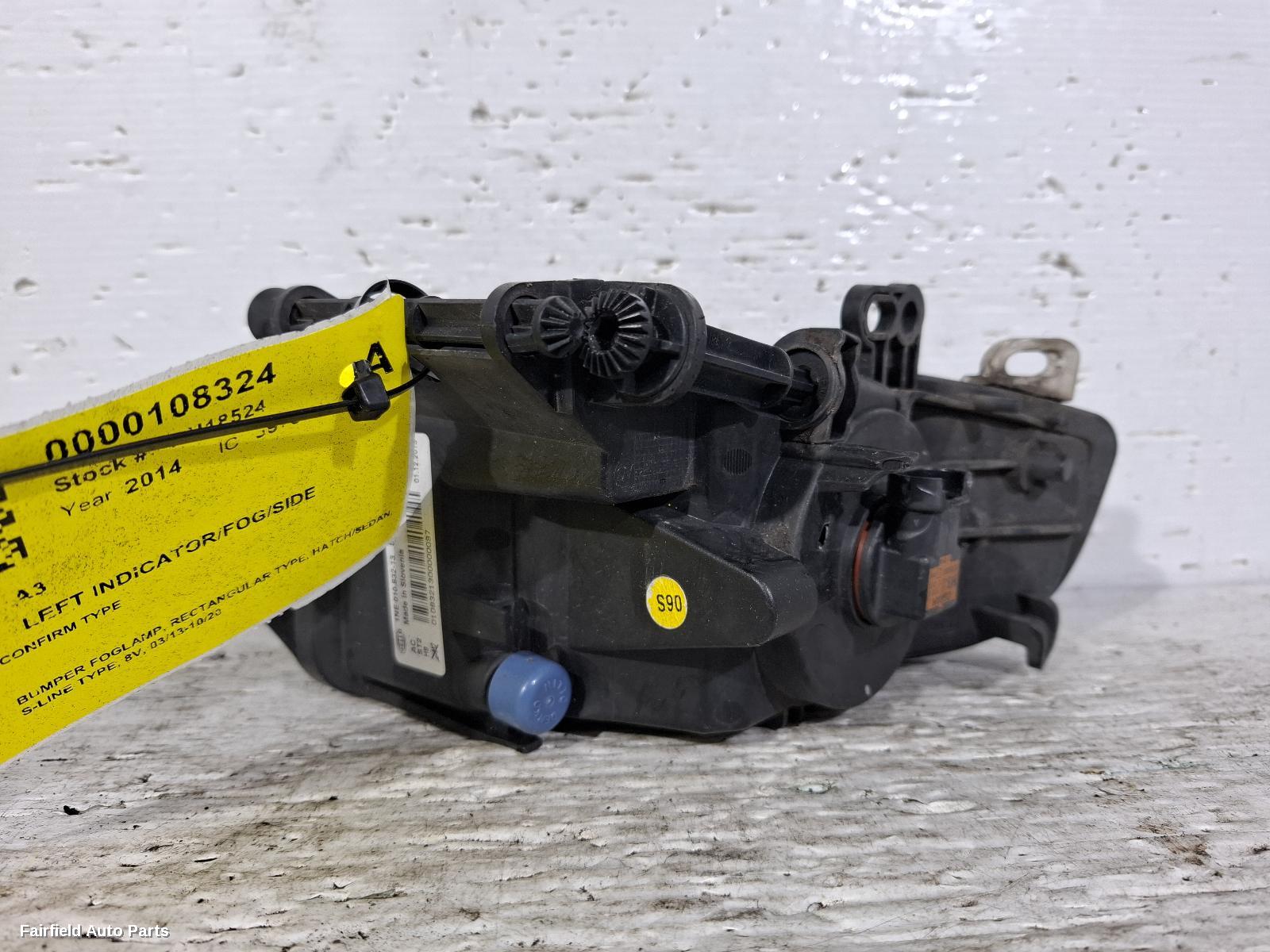2013-2020 Audi A3 Left Indicator Fog Side