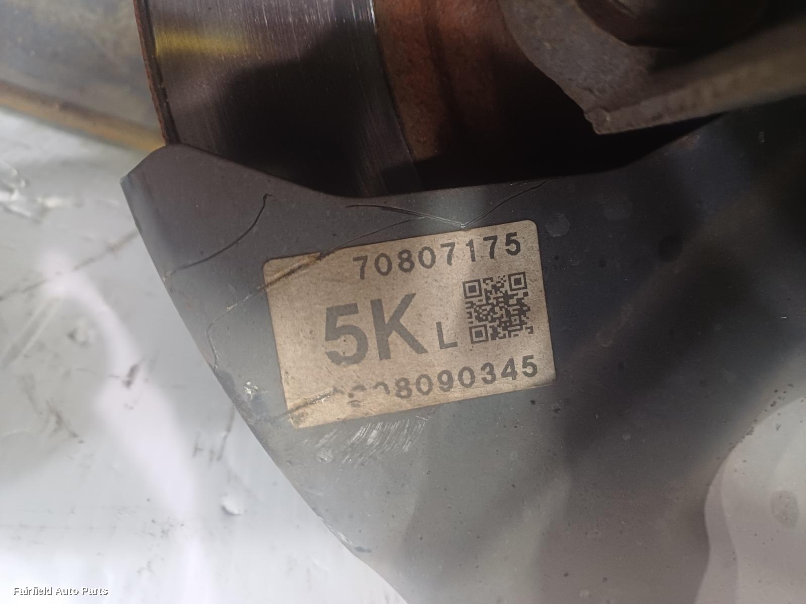 2012-2025 Mazda Cx5 Left Rear Hub Assembly