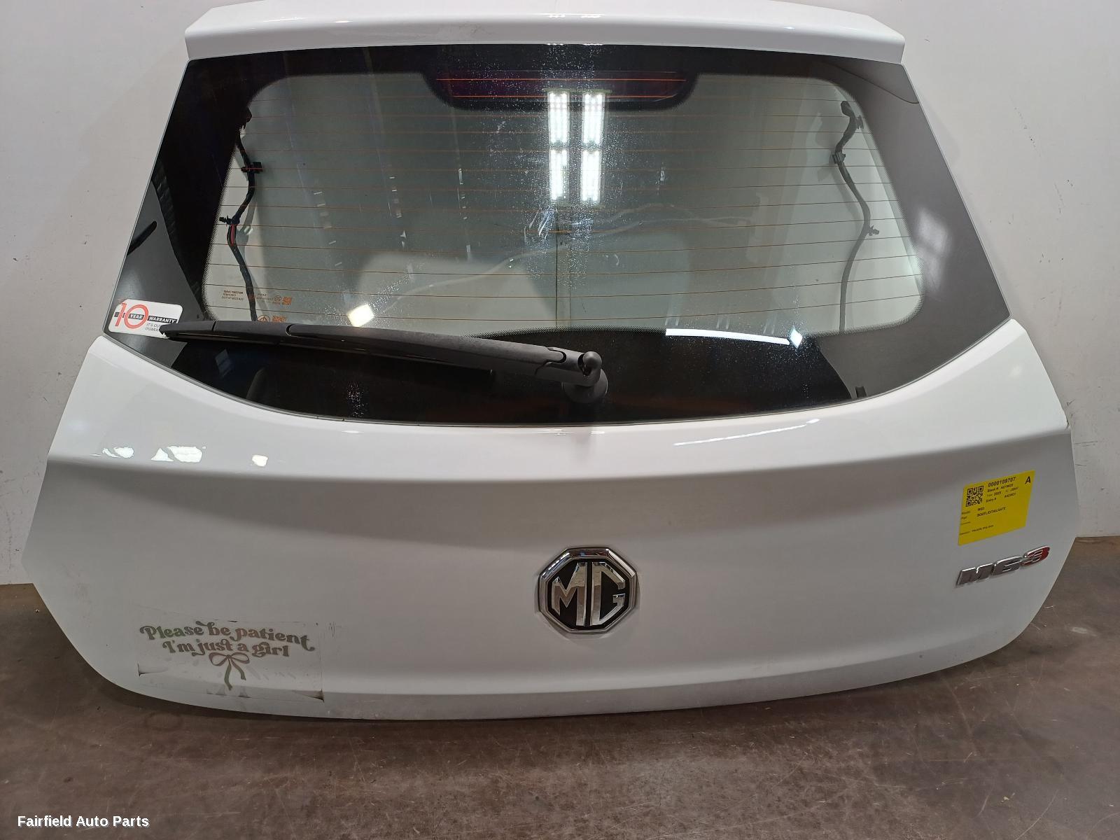 2018-2024 Mg Mg3 Bootlid Tailgate