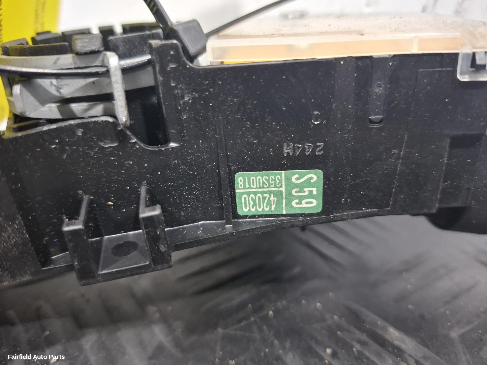 2011-2013 Toyota Corolla Combination Switch