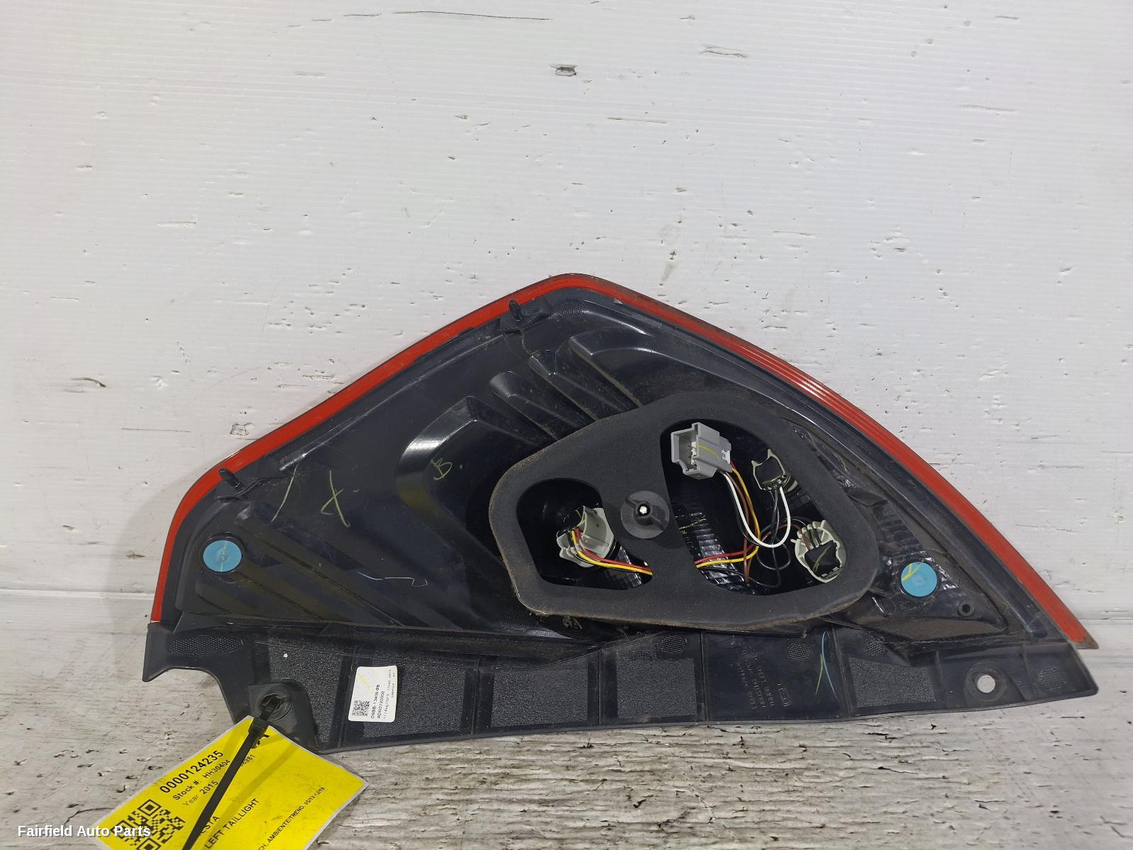2013-2019 Ford Fiesta Left Taillight
