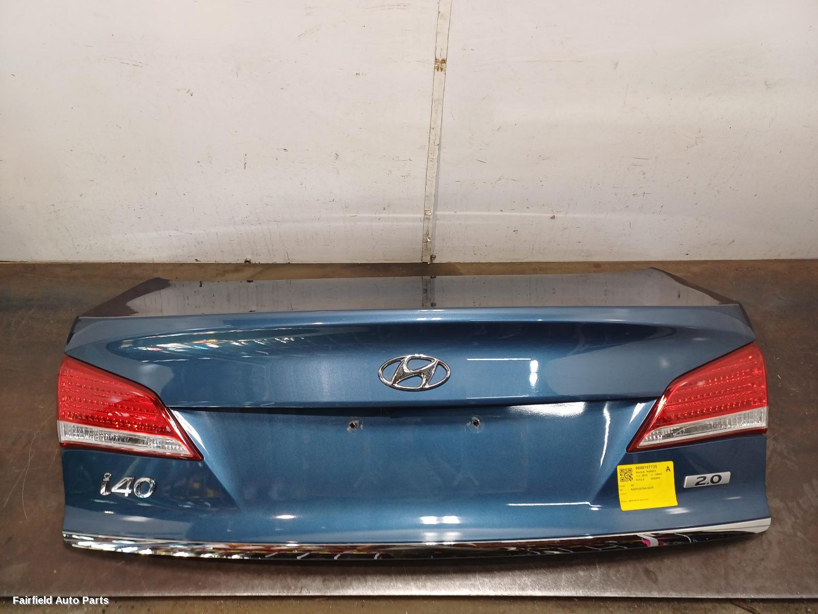 2012-2019 Hyundai I40 Bootlid Tailgate
