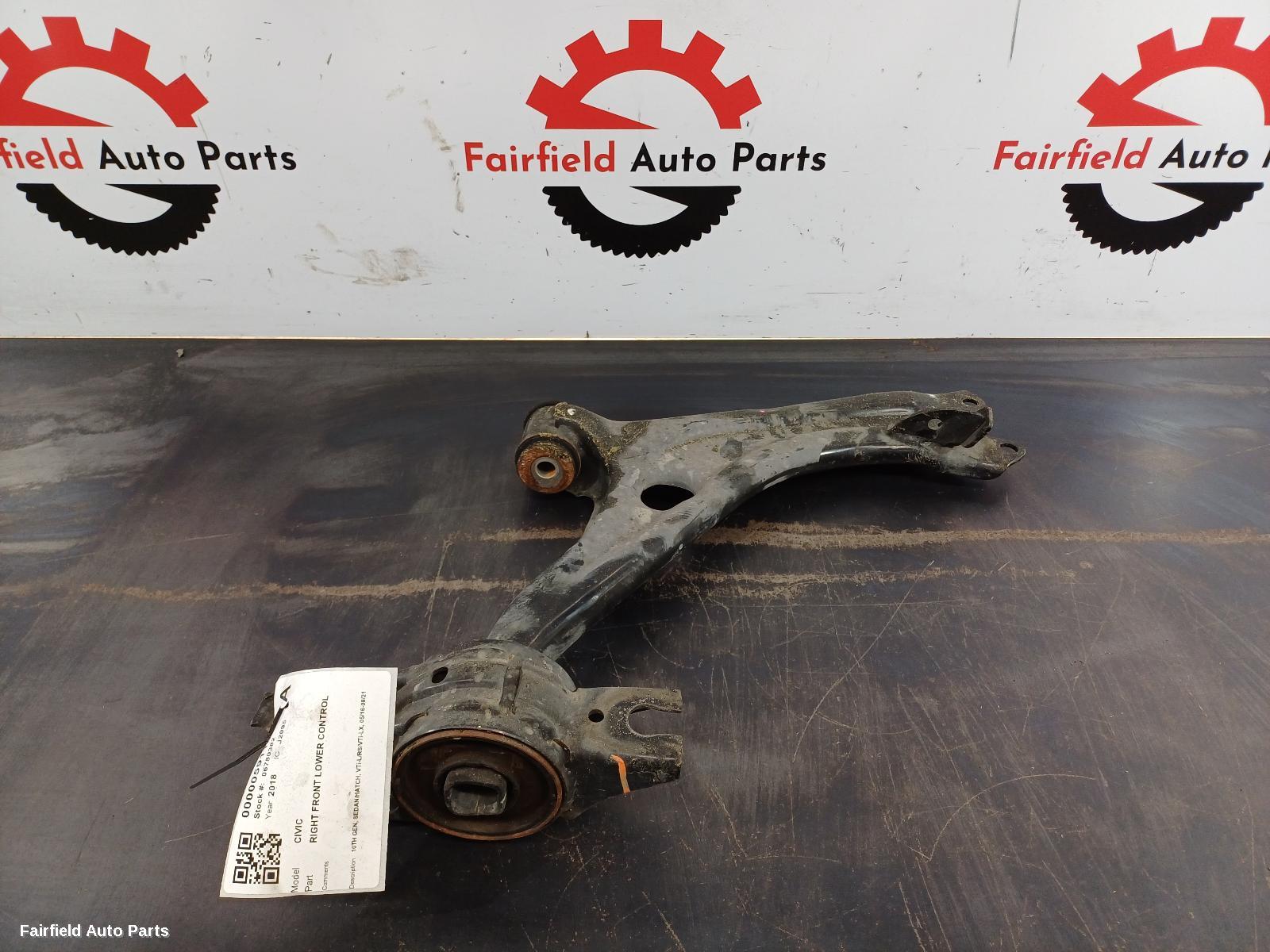 2016-2021 Honda Civic Right Front Lower Control Arm