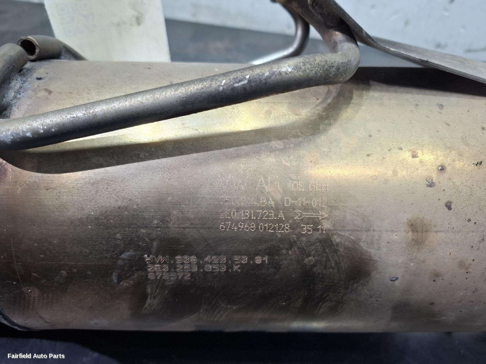 2011-2017 Volkswagen Crafter Particulate Filter Dpf