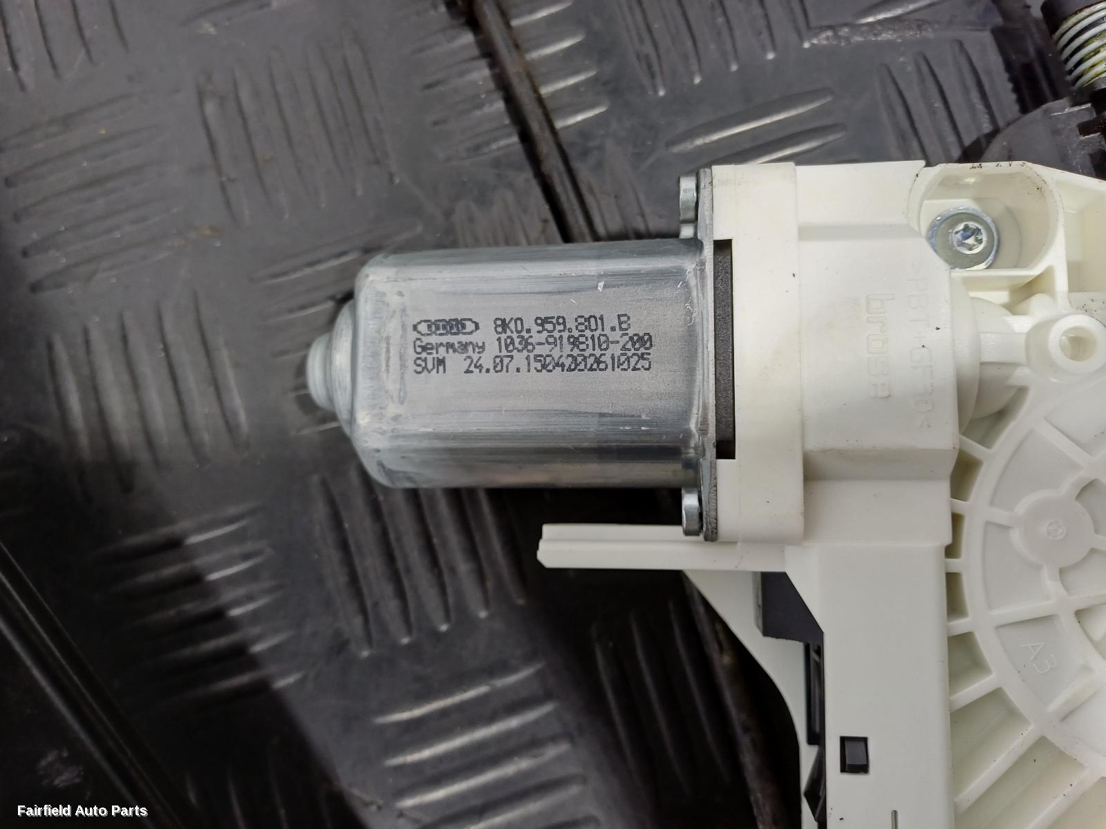 2008-2017 Audi Q5 Left Front Window Reg Motor