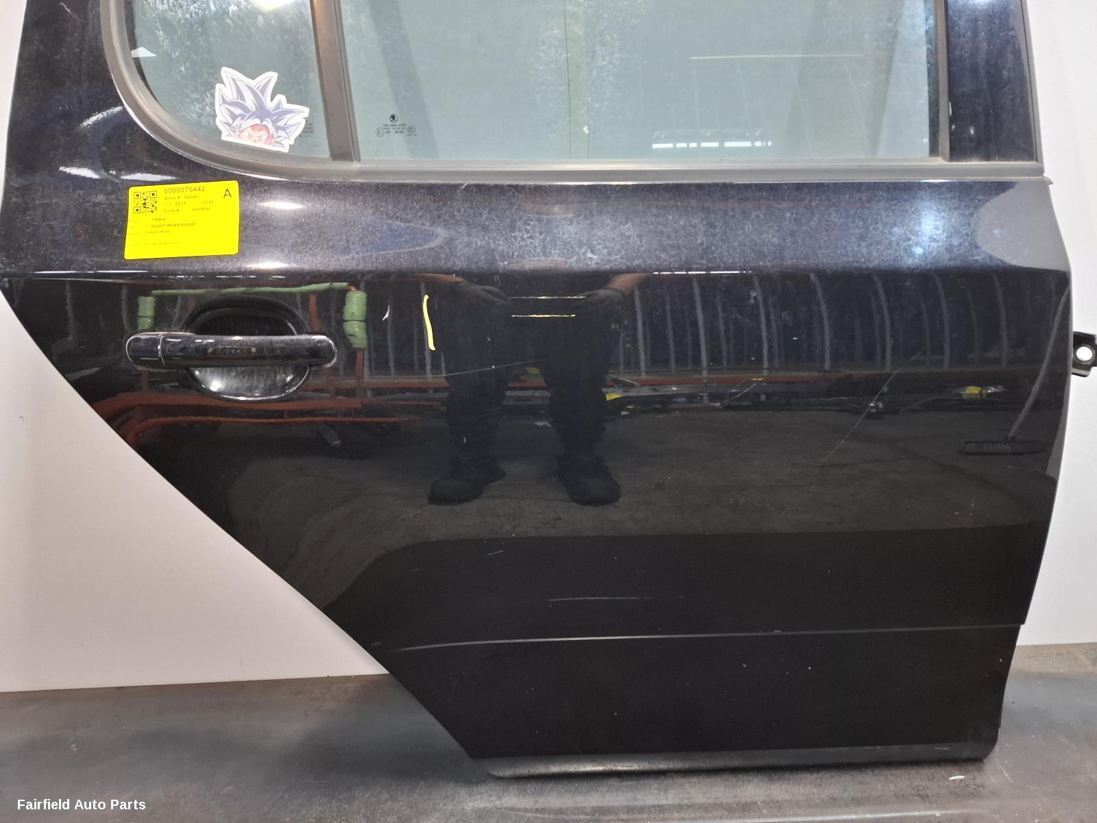 2011-2015 Skoda Fabia Right Rear Door Sliding