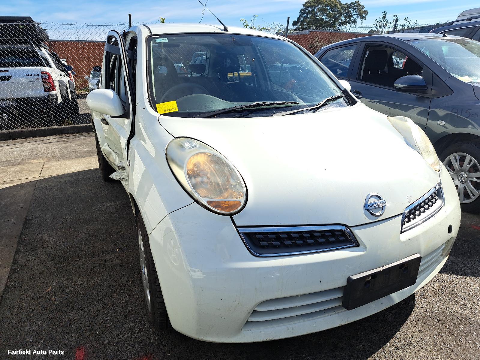 2010 Nissan Micra Sunvisor