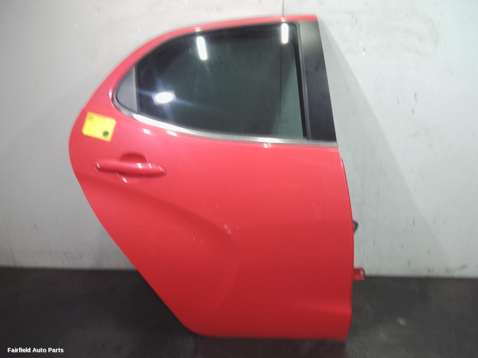 2020-2026 Toyota Yaris Right Rear Door Sliding