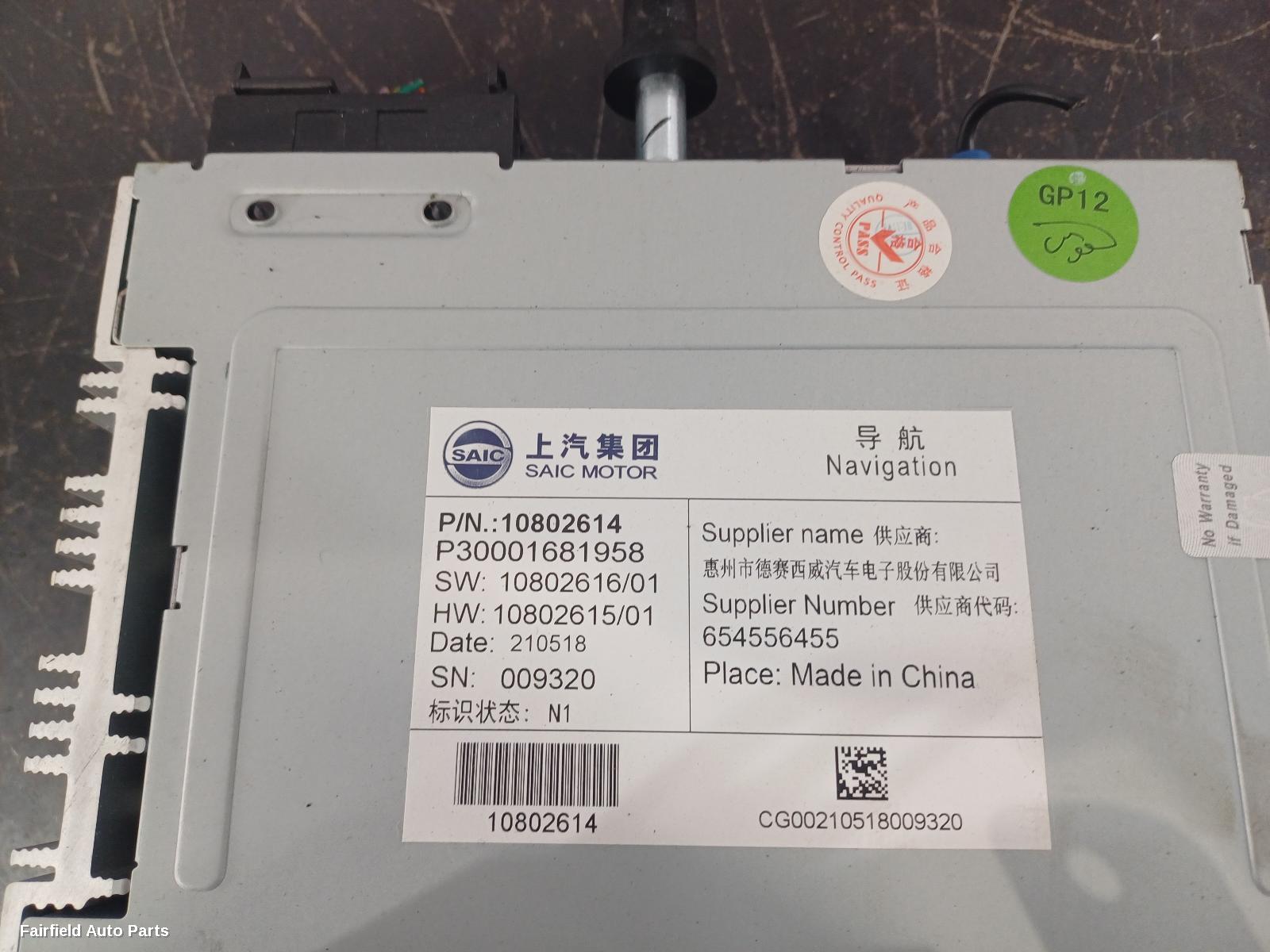 2018-2024 Mg Mg3 Radio Cd Dvd Sat Tv