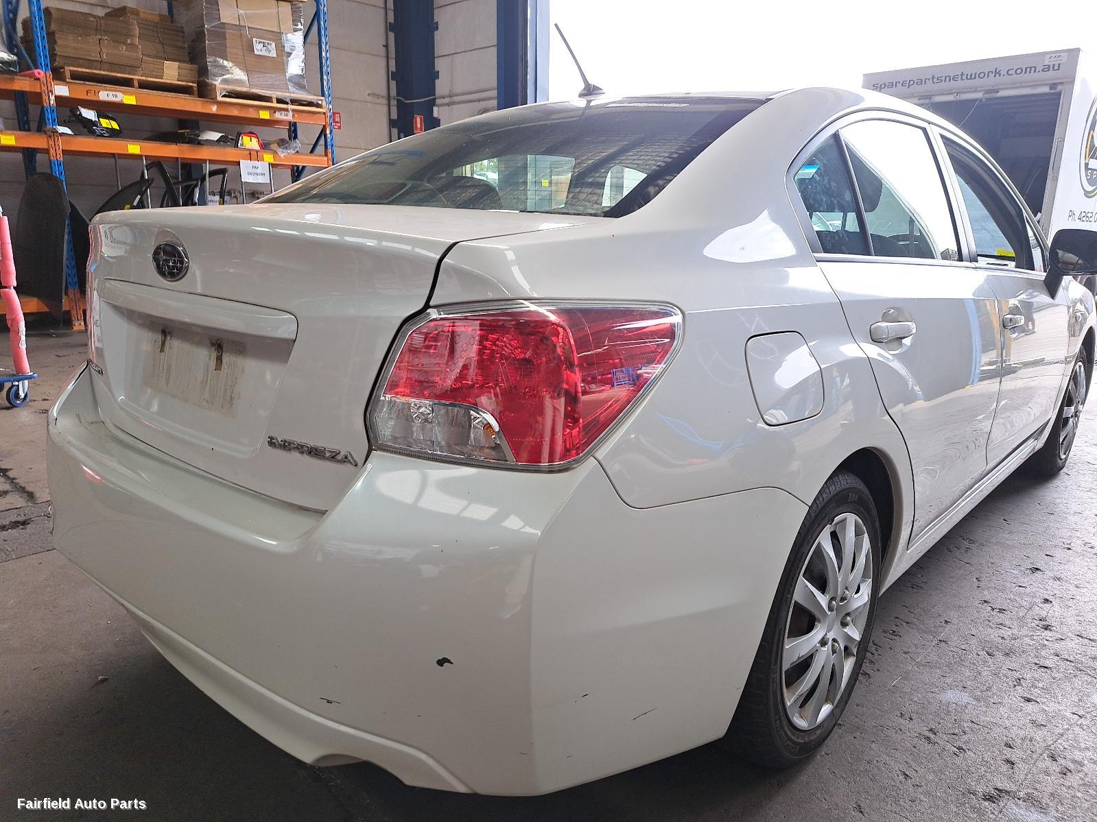 2012 Subaru Impreza Right Taillight
