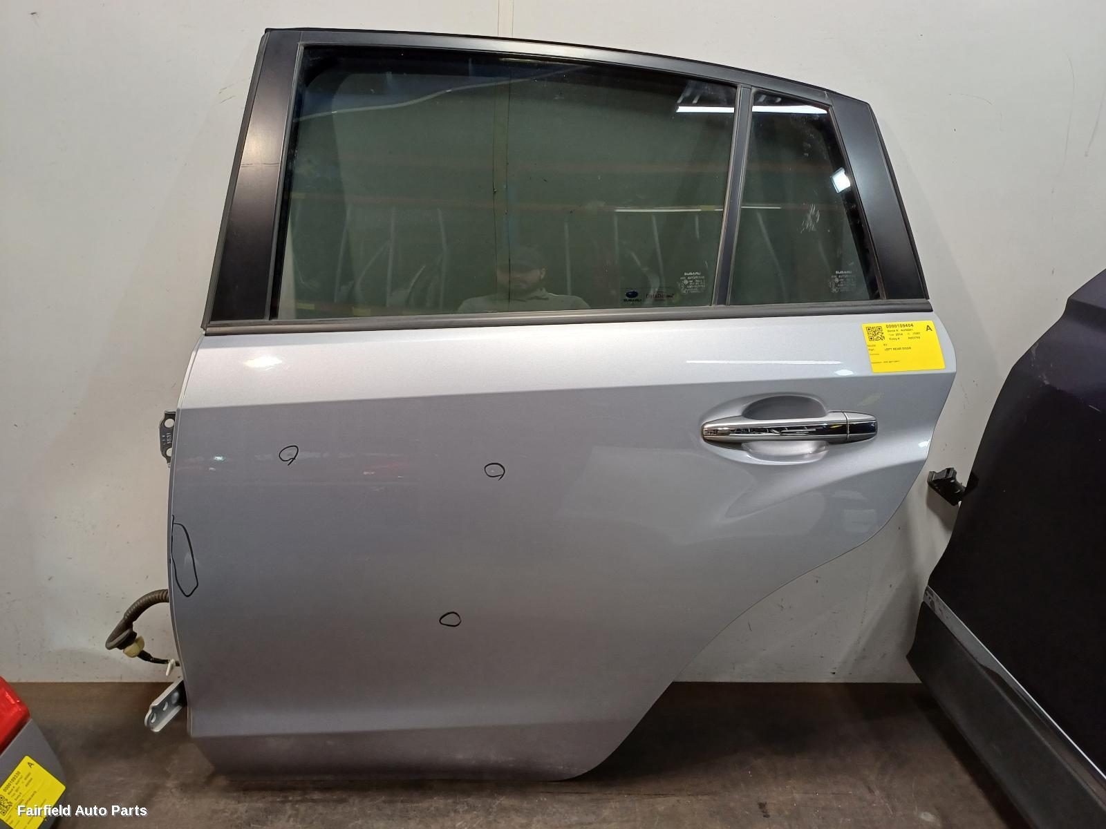 2011-2017 Subaru Xv Left Rear Door Sliding