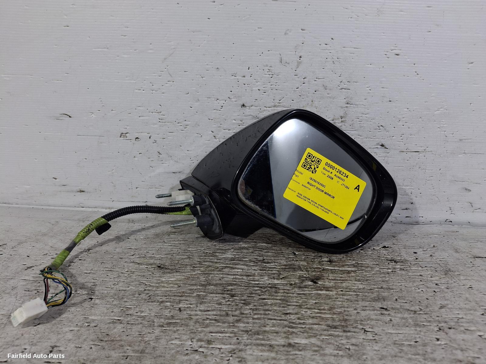 2005-2008 Lexus Is250/is250c Right Door Mirror