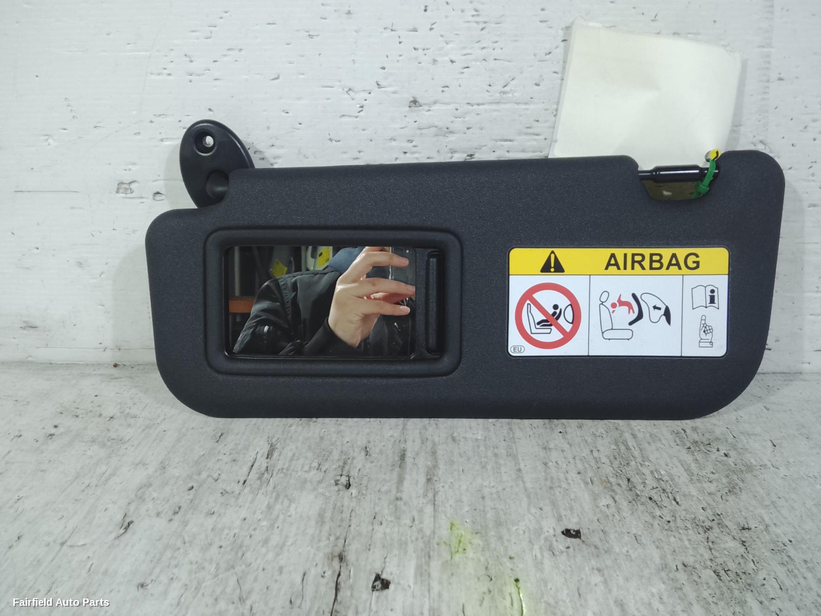 2020-2025 Toyota Yaris Sunvisor