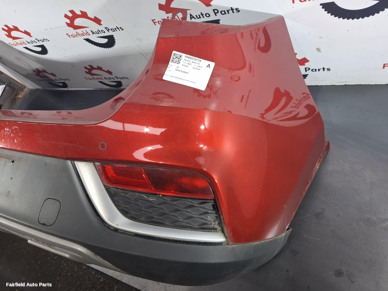 2020-2022 Mg Zs Rear Bumper