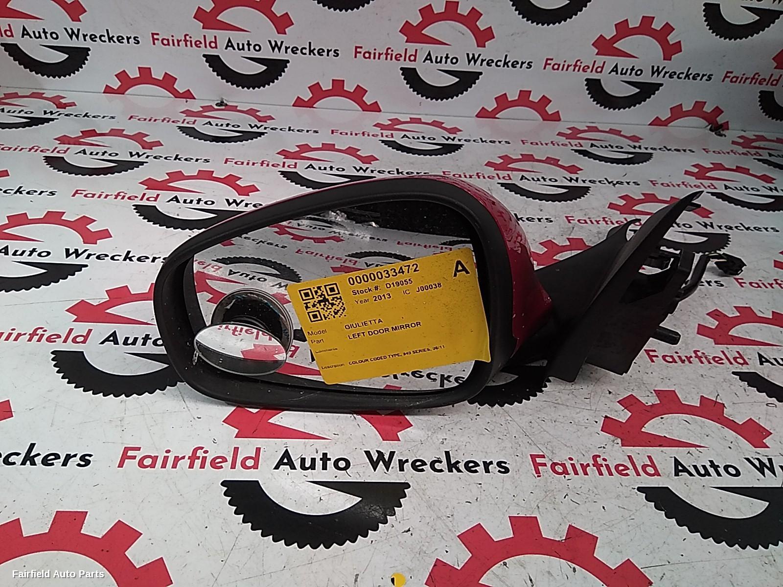 2011-2020 Alfa Romeo Giulietta Left Door Mirror