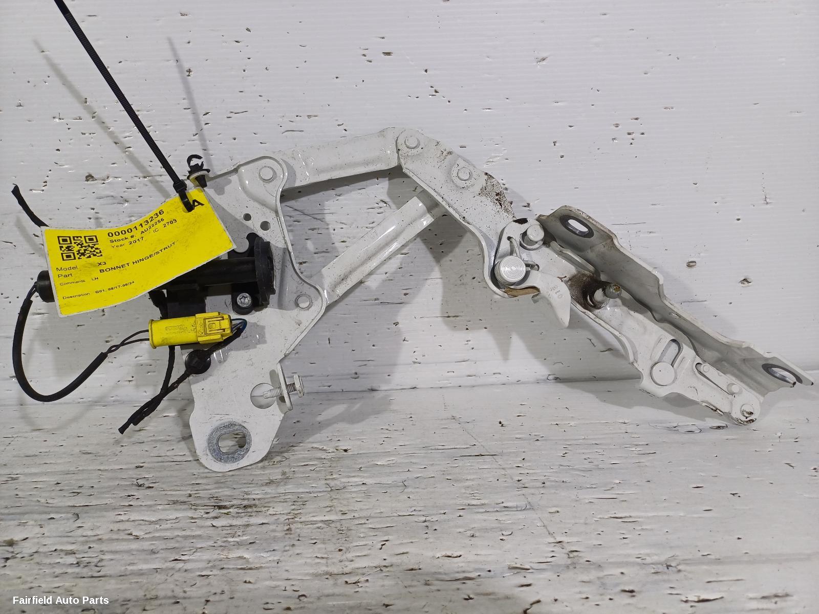 2017-2024 Bmw X3 Bonnet Hinge Strut