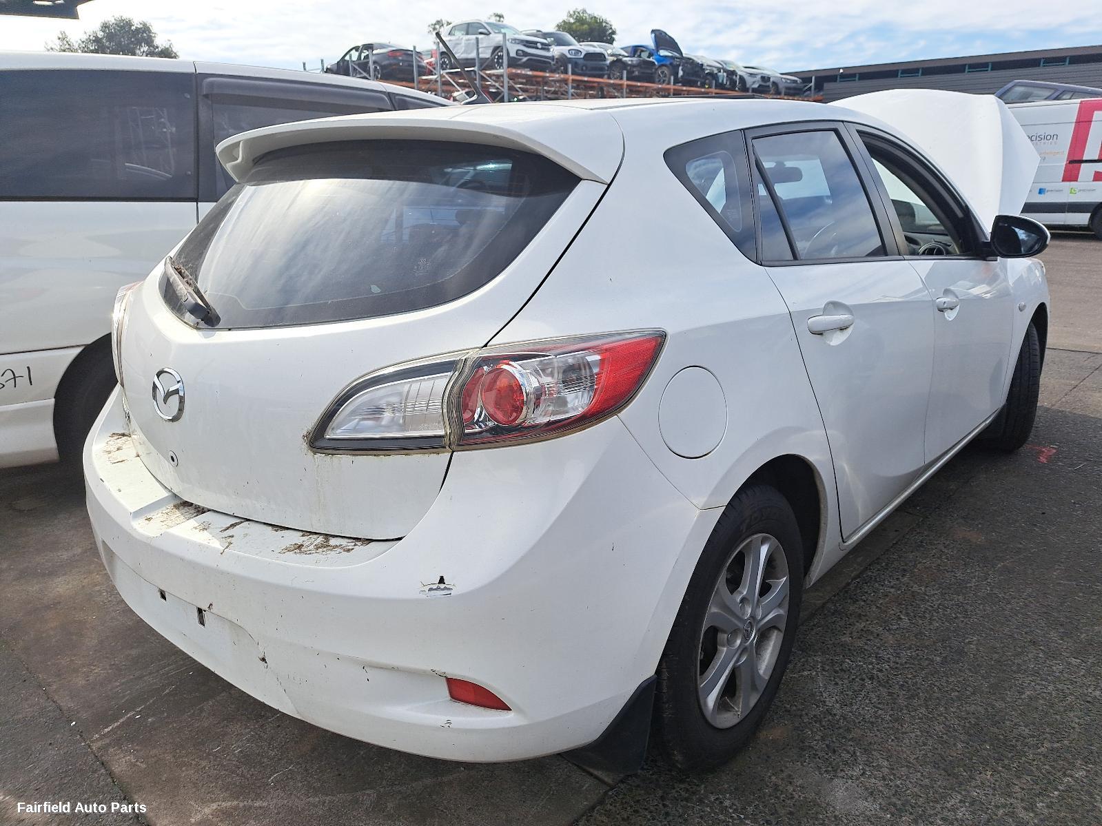 2012 Mazda 3 R Bar Bracket Reinfo