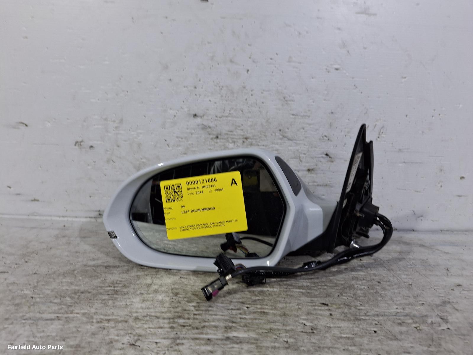 2012-2018 Audi A6 Left Door Mirror