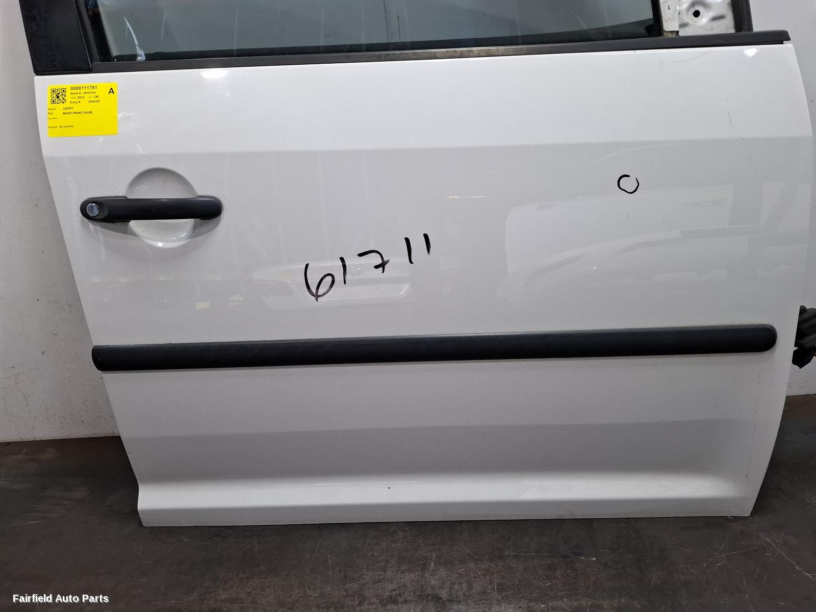 2004-2015 Volkswagen Caddy Right Front Door