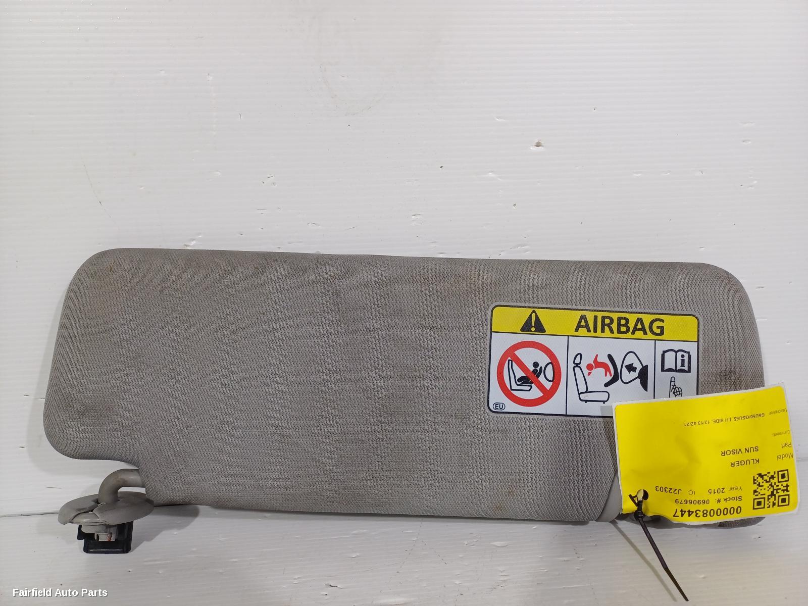 2013-2021 Toyota Kluger Sunvisor