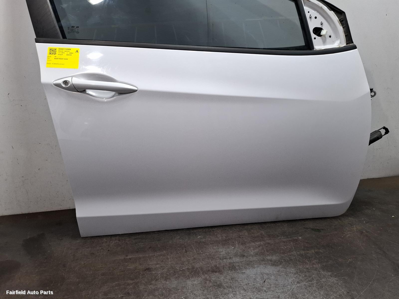 2012-2017 Hyundai I30 Right Front Door