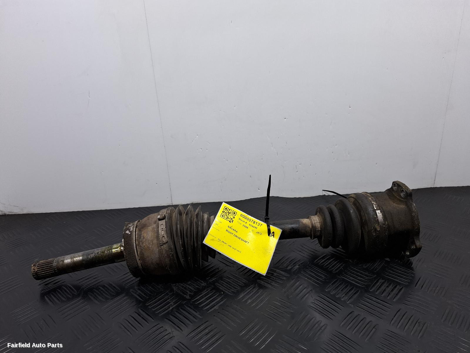 1997-2015 Nissan Navara Right Driveshaft