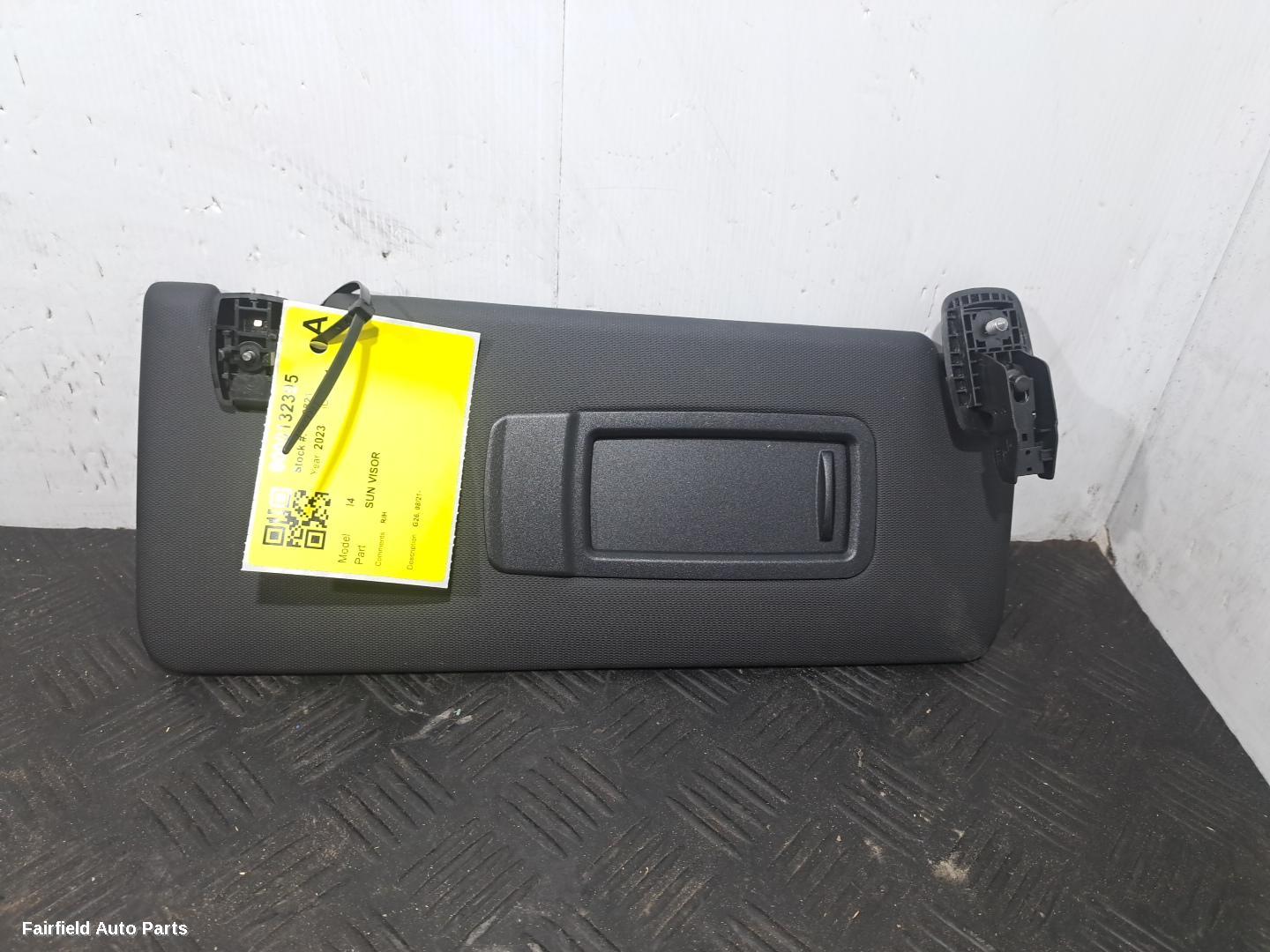 2021-2026 Bmw I4 Sunvisor