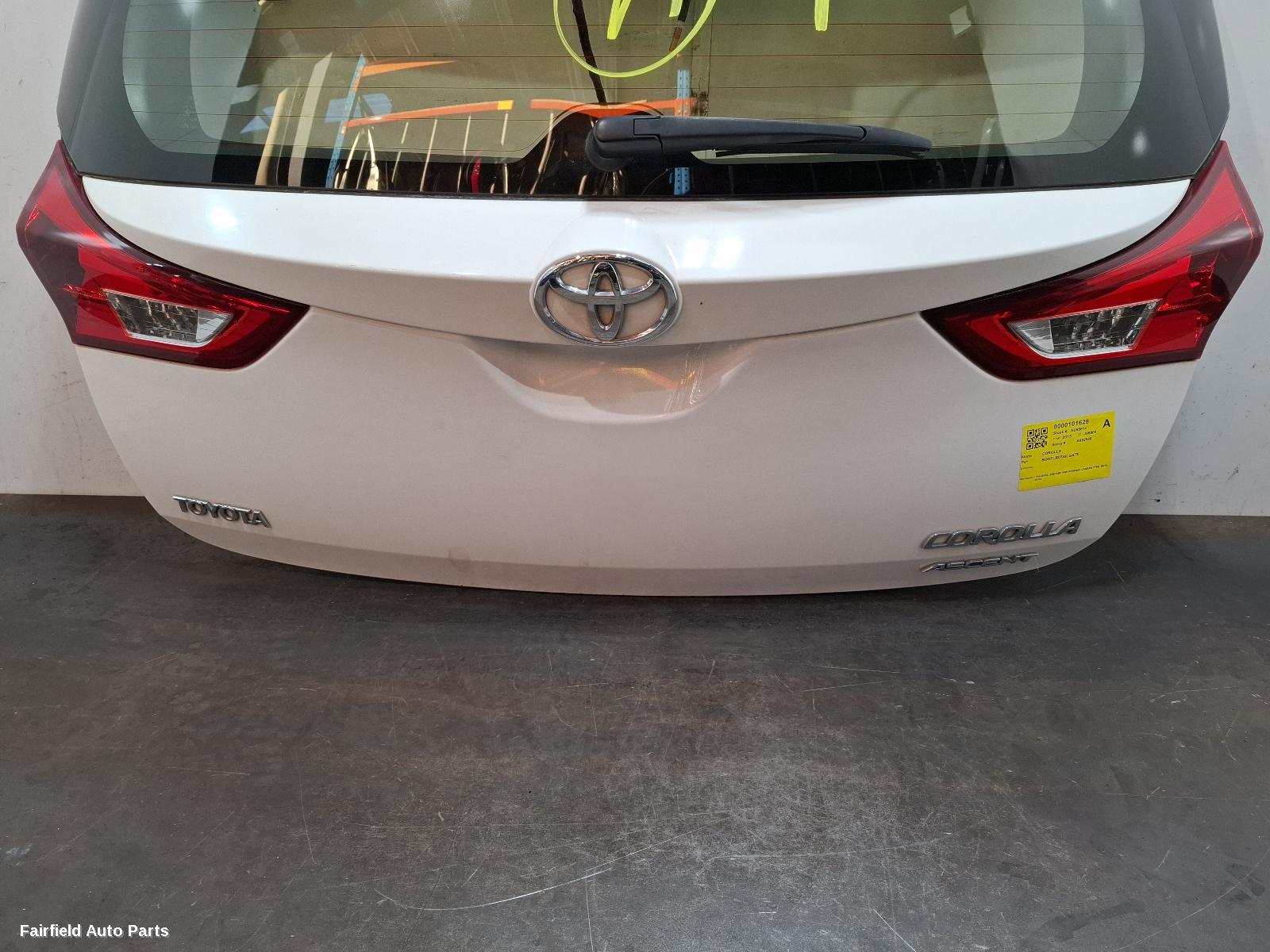 2012-2015 Toyota Corolla Bootlid Tailgate