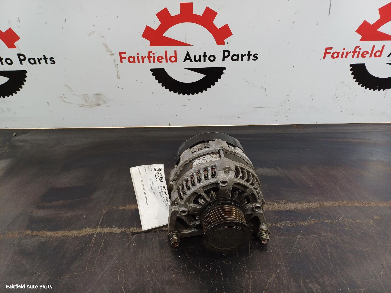 2016-2021 Honda Civic Alternator