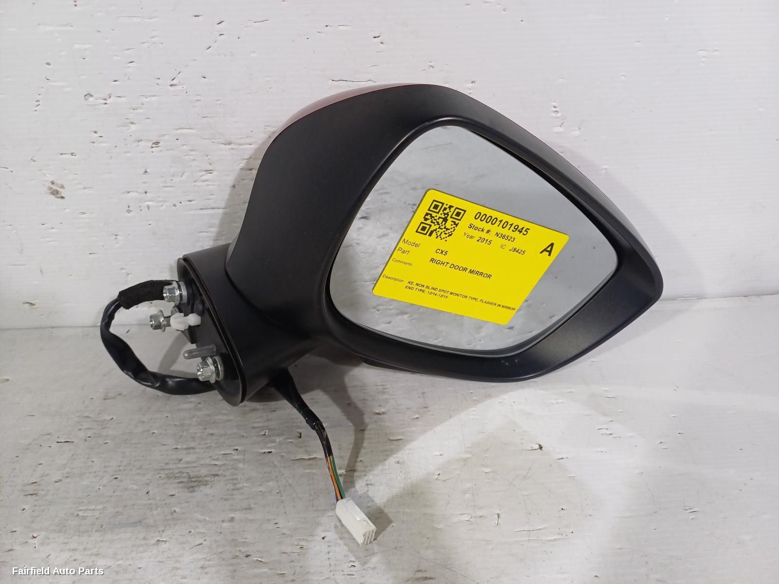 2014-2016 Mazda Cx5 Right Door Mirror
