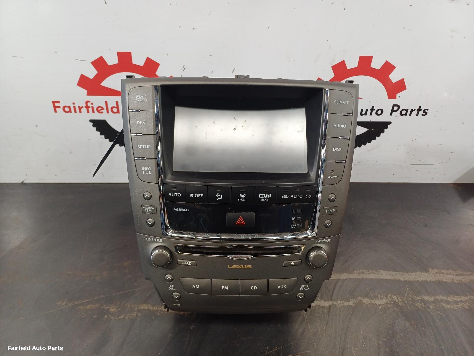 2005-2014 Lexus Is250/is250c Radio Cd Dvd Sat Tv