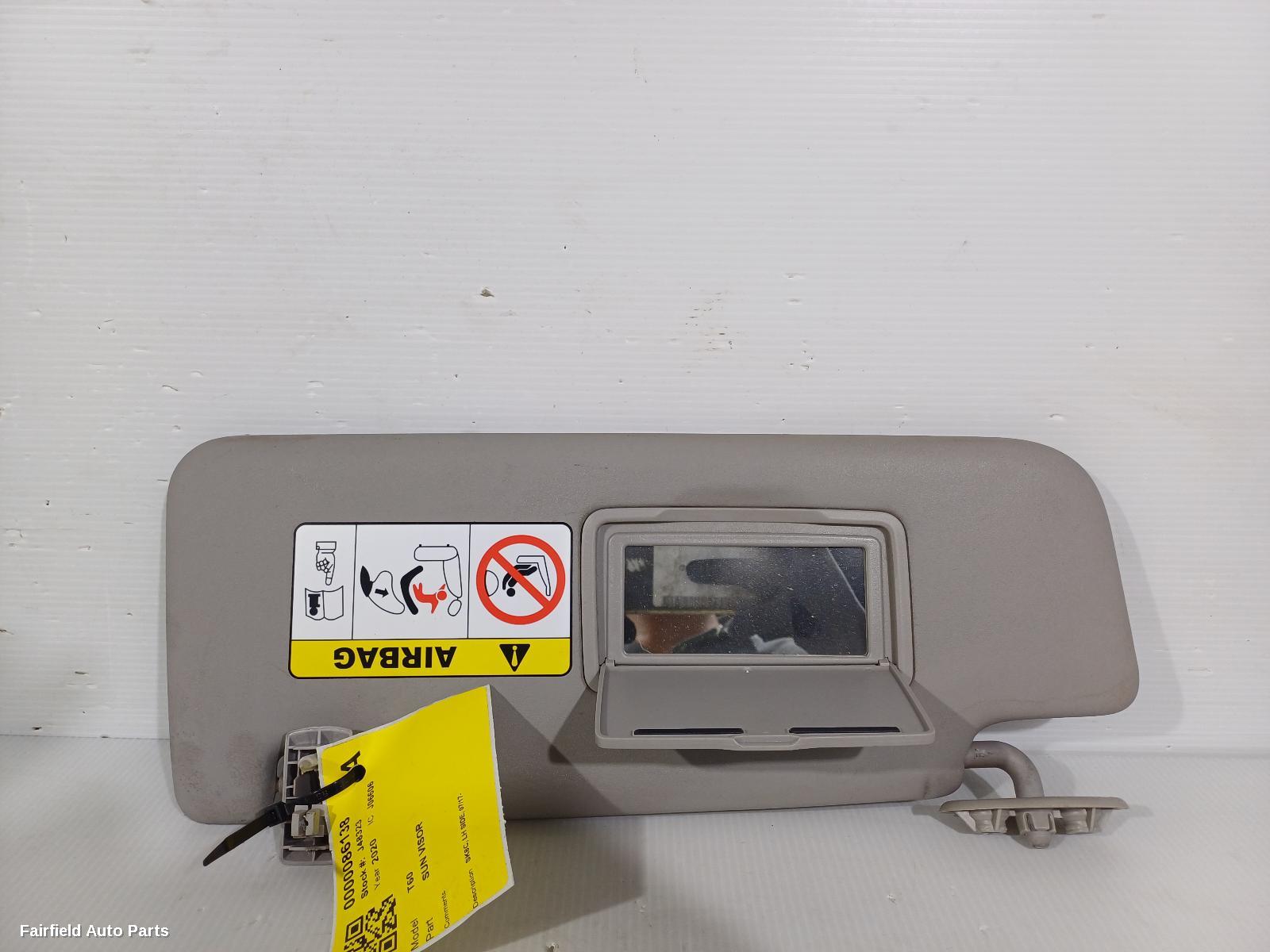 2017-2025 Ldv T60 Sunvisor