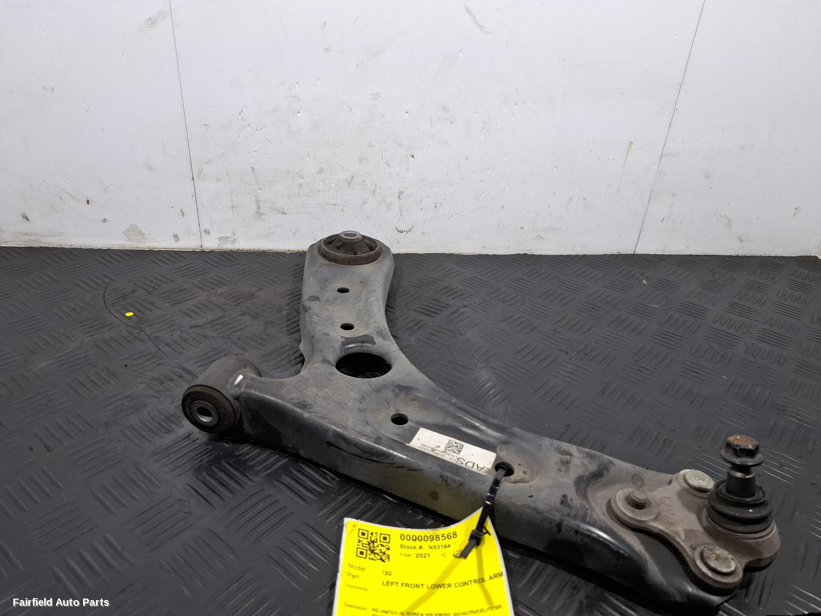 2017-2023 Hyundai I30 Left Front Lower Control Arm