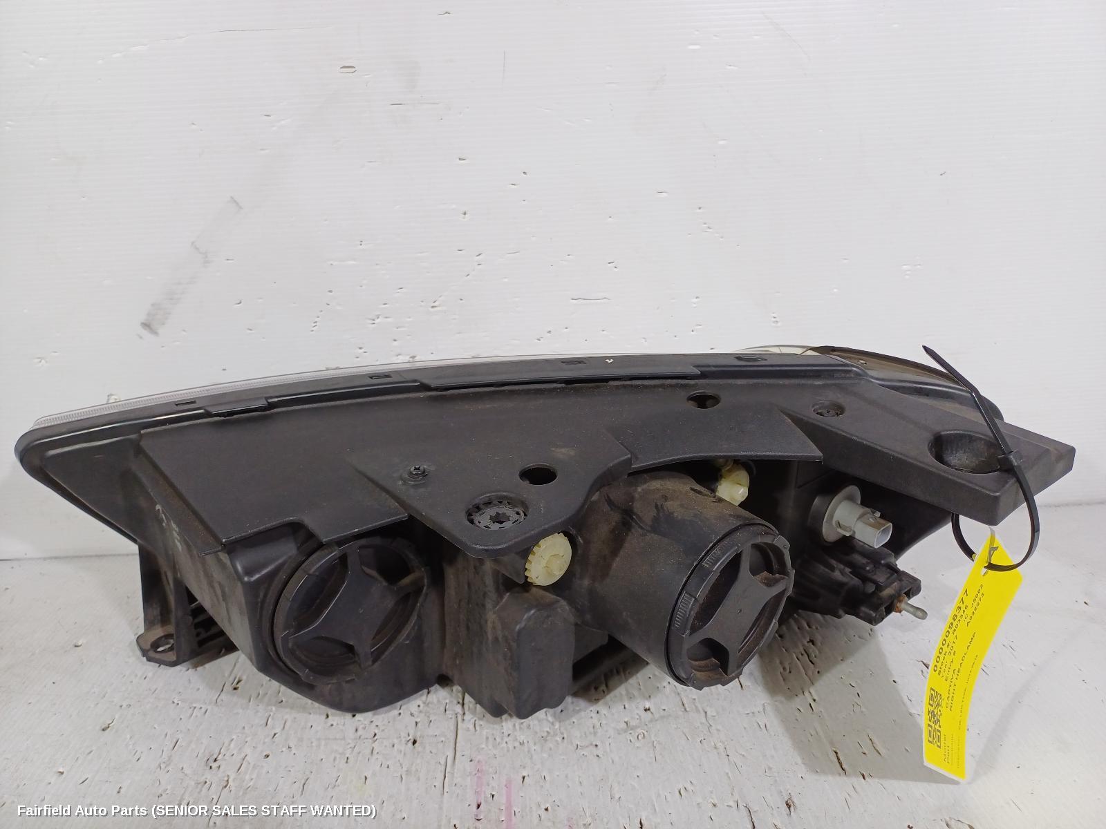 2017 Holden Captiva Right Headlamp