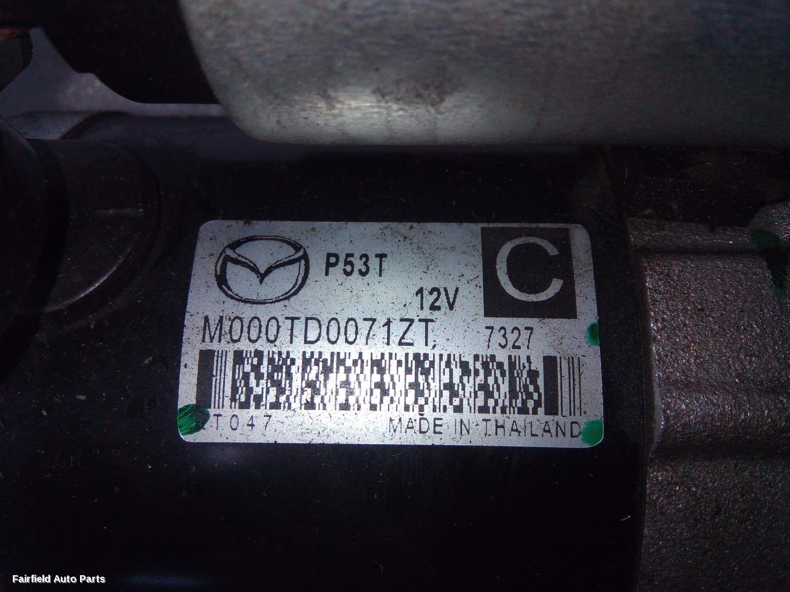 2017 Mazda 2 Starter