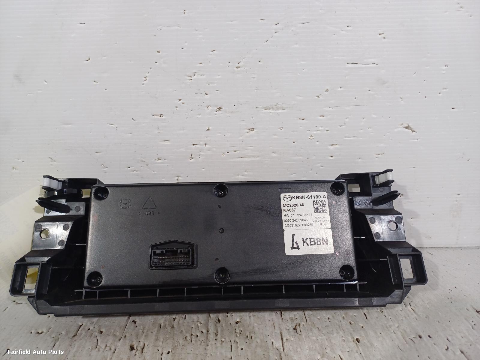 2017-2025 Mazda Cx5 Heater Ac Controls