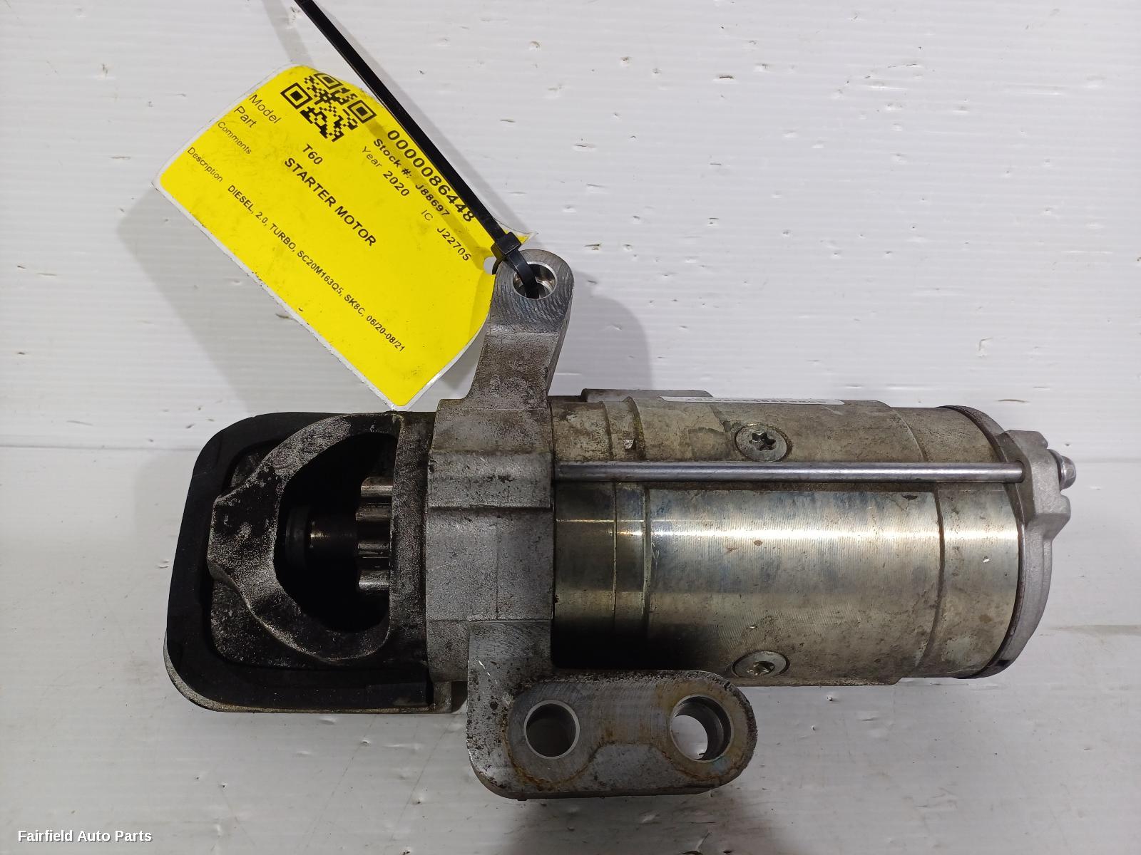 2020-2021 Ldv T60 Starter