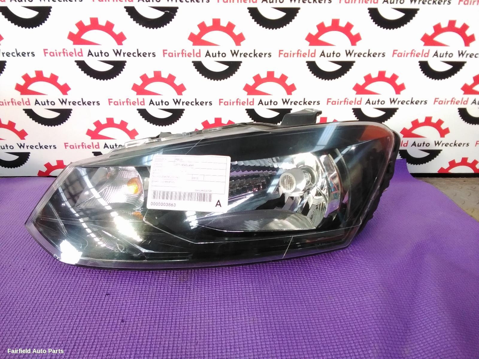 2013 Volkswagen Polo Left Headlamp