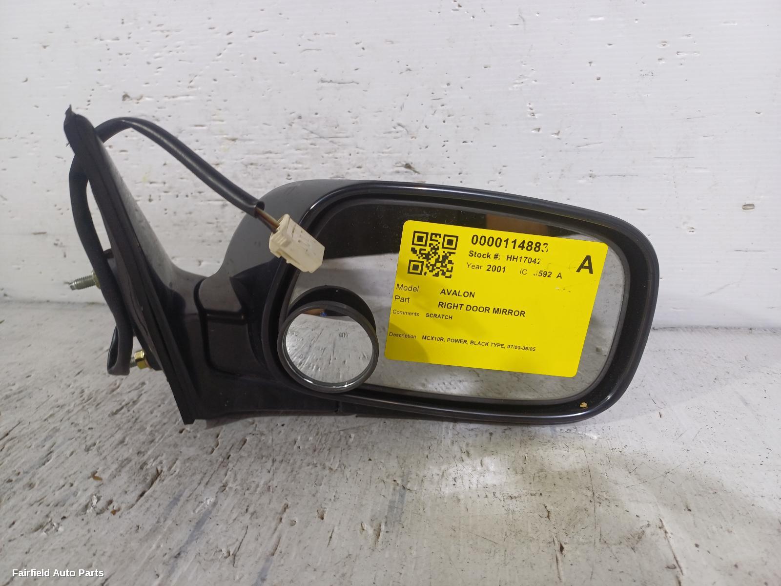 2000-2005 Toyota Avalon Right Door Mirror