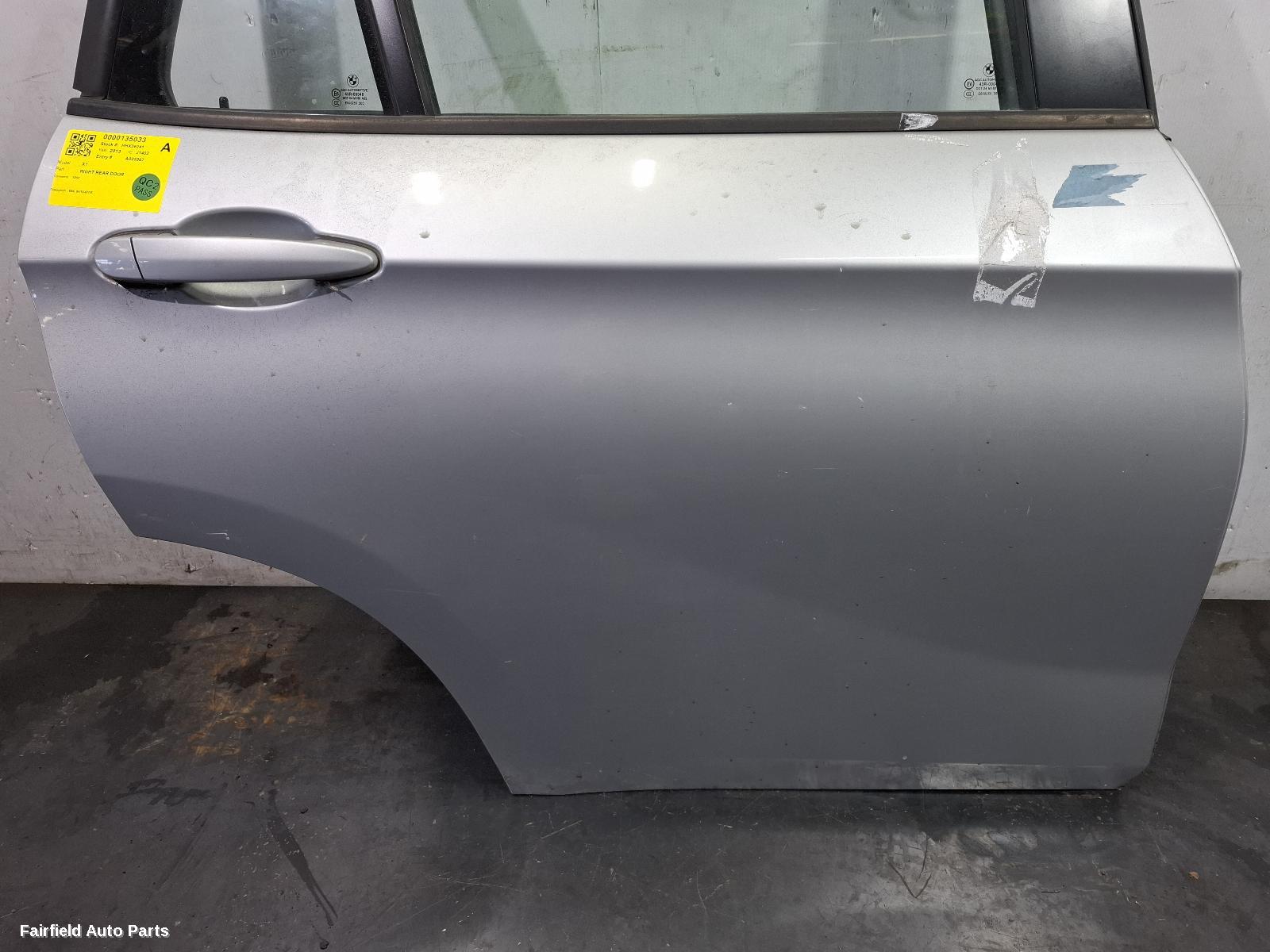 2010-2015 Bmw X1 Right Rear Door Sliding