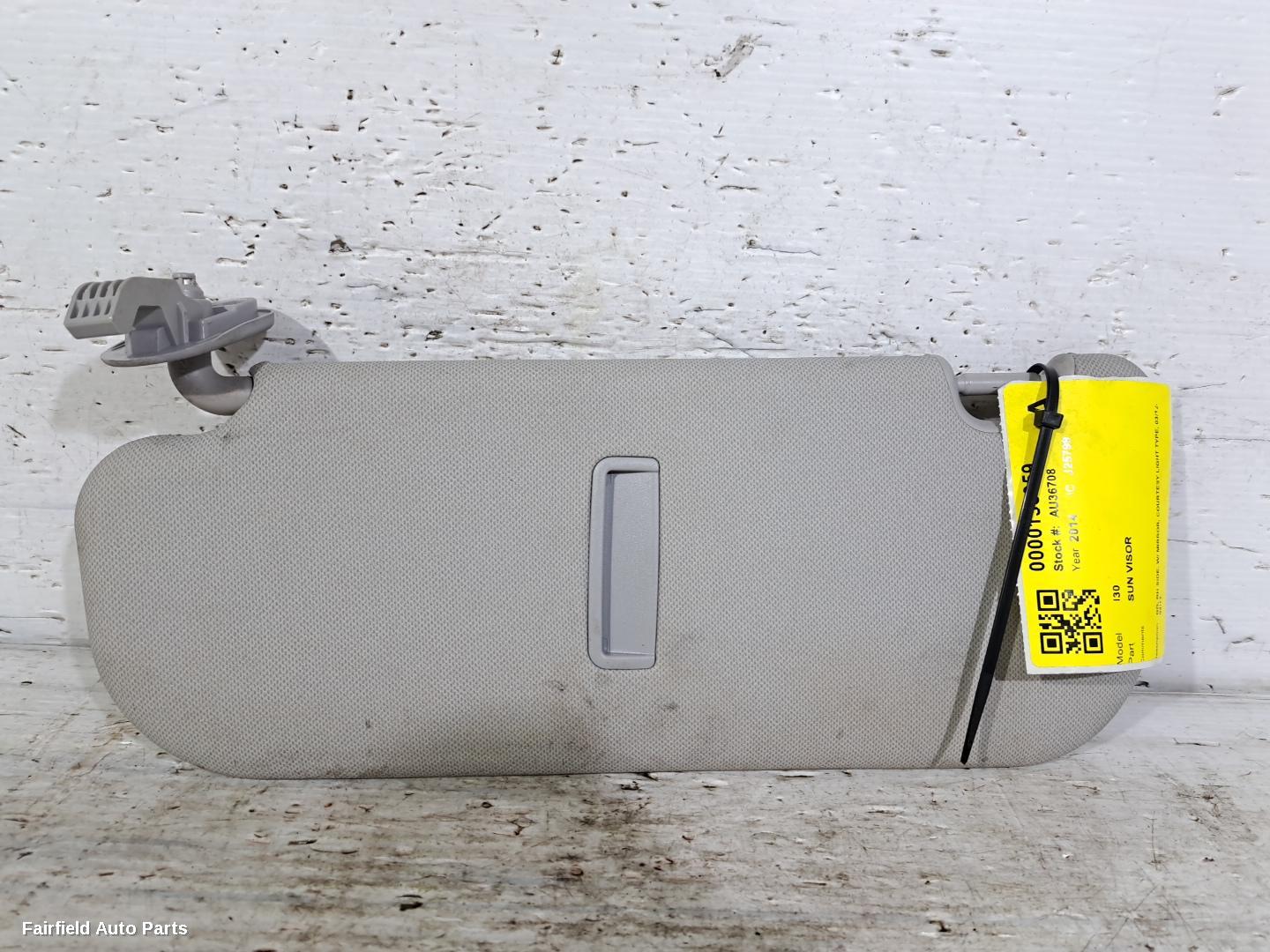 2012-2017 Hyundai I30 Sunvisor